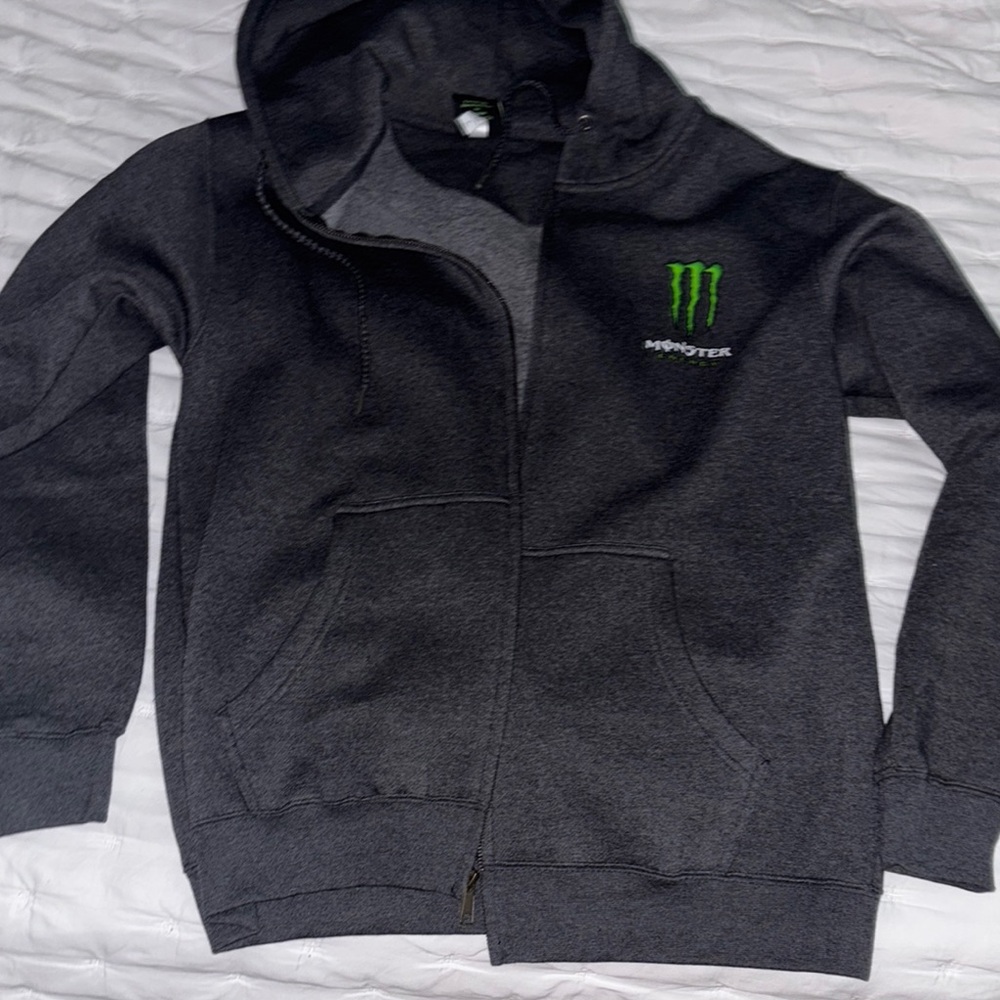 Hoodie - Black / dark grey
